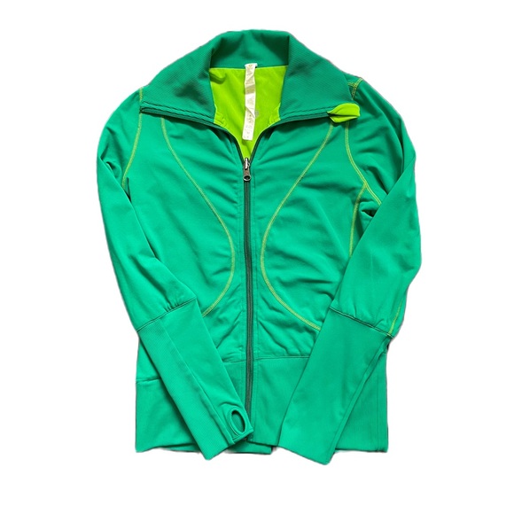 Women’s Lululemon Reversible Zip up Jacket Size 4 - Picture 4 of 6